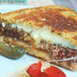 Grilled Turkey Patty Melt