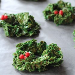 Christmas Wreath Cookies