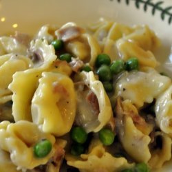 Cheese Tortellini With Mushrooms