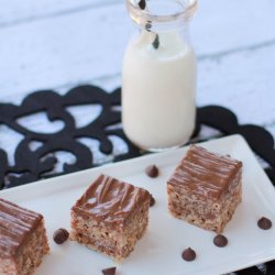 Frosted Peanut Butter Rice Krispies