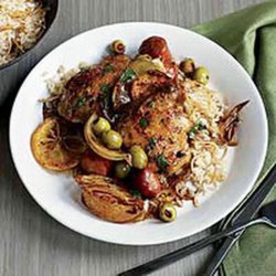 Spanish Chicken with Garlic