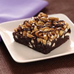 Fudgy Pretzel Brownies