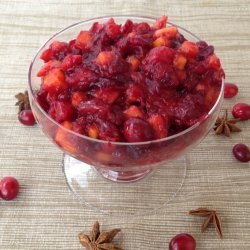 Persimmon Cranberry Sauce