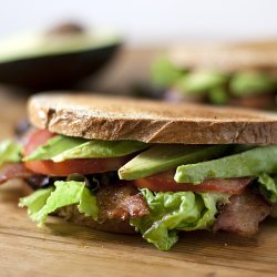 Tomato and Avocado Sandwich