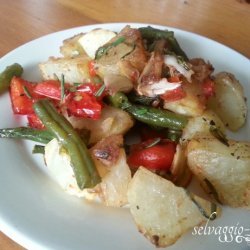 Grilled Roasted Vegetable Salad