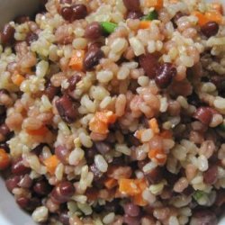 Adzuki Bean, Brown Rice Barley Salad