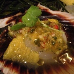 Bay Scallop Pesto