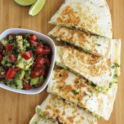 Corn and Zucchini Quesadillas