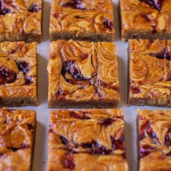 Peanut Butter Blondies