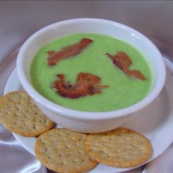 Fresh Green Pea Soup