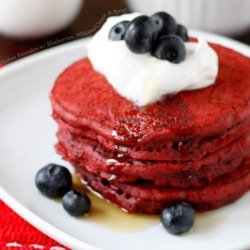 Red Velvet Pancakes