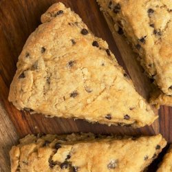 Hazelnut Chocolate Chip Scones