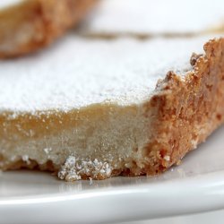 Lemongrass Bars With Coconut Shortbread Crust