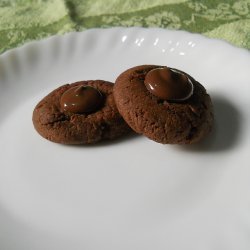 Chocolate Thumbprint Cookies