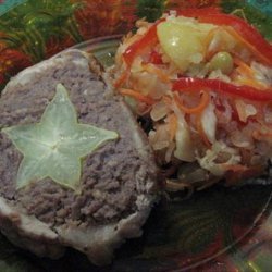 Meatloaf With Pork & Star Fruit