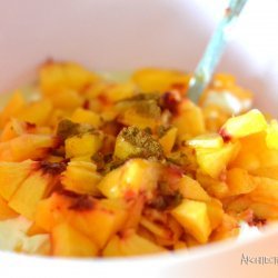 Nectarine Ice Cream