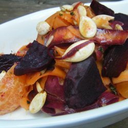 Beet Salad With Pumpkin Seeds