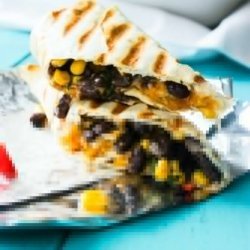 Black Bean and Rice Burritos