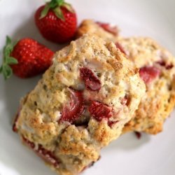 Strawberry Scones