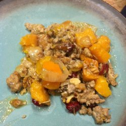 Butternut and Sausage Casserole