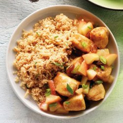 Curried Couscous With Chicken and Almonds