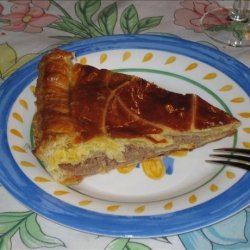 Galette Au Rhum Et Aux Dattes. Date/Rum Pie.