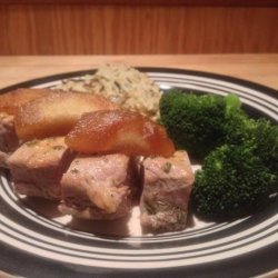 Weight Watchers Maple-Mustard Pork Tenderloin With Caramelized