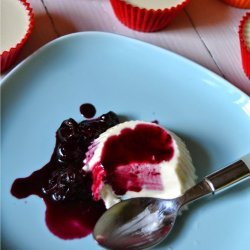 Blueberry Panna Cotta