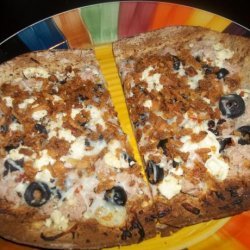 Tuna/Feta/Black Olive Pizza