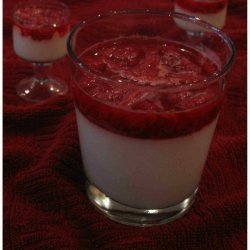 Strawberry & Coconut Panna Cotta