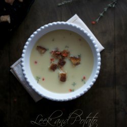 Caramelized Onion and Potato Soup