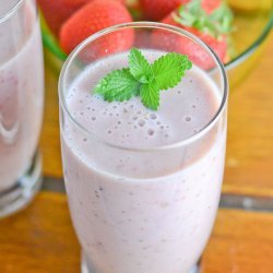 Banana-Strawberry Smoothie