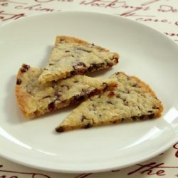 Orange Chocolate Cranberry Shortbread