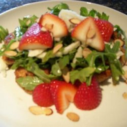 Chicken With Strawberry Salad