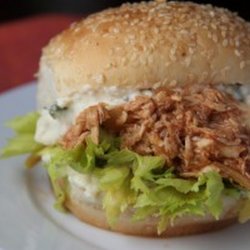 Blue Cheese and Chicken Sandwich