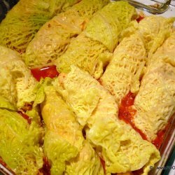 Cabbage on Tomato Sauce