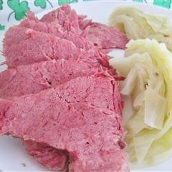 Lucky's Lucky Corned Beef and Cabbage