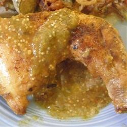 Suegra's Tomatillo Chicken