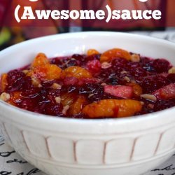 Awesome and Easy Cranberry Sauce