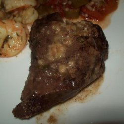 Seafood in My Heart (Stuffed Beef/Venison Heart)