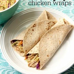 Sesame and Ginger Chicken Wraps