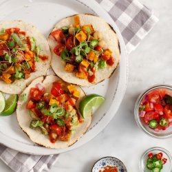 Sweet Potato Tostadas