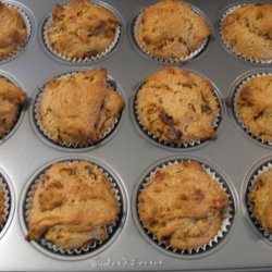 Walnut Date Muffins