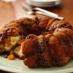 Apricot Pecan Biscuit Pull-Apart