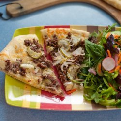 Cheeseburger Pizza