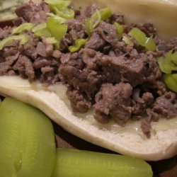 Julie's Philly Cheese Steak Sandwiches