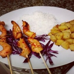 Chicken Satay W/ Peanut Sauce