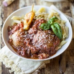 Easy Chicken Cacciatore