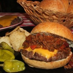 Chili Cheeseburgers and Homemade Buns