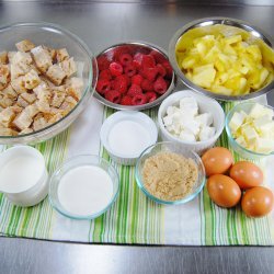 Pineapple Bread Pudding